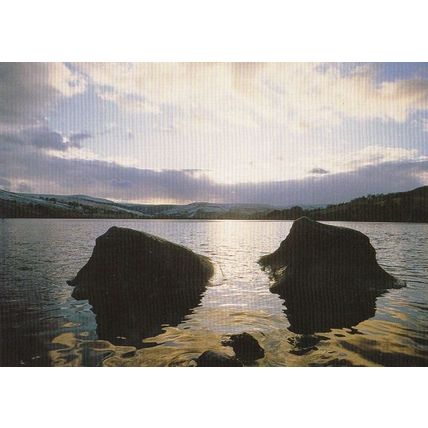 Winter Sunset on the Yorkshire Dales Postcard