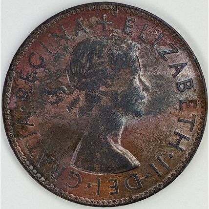 AUSTRALIA 1955 Halfpenny / ½ Penny (B- D)