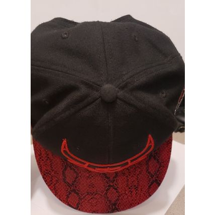 47 BRAND CHICAGO BULLS WINDY CITY NBA SKATER HAT CAP W/ FAUX SKIN BILL SNAP BACK