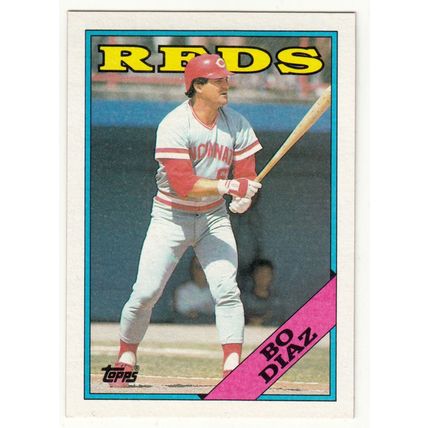 1988 Topps baseball card 265 Bo Diaz