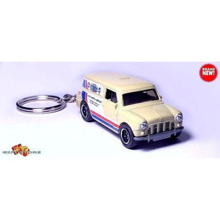 HTF KEYCHAIN AUSTIN/MORRIS MINI COOPER AUTOPARTS UK/GB VAN CUSTOM GREAT GIFT