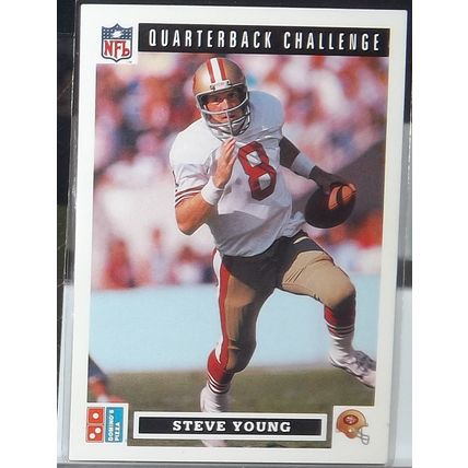 1991 Upper Deck STEVE YOUNG (49ers) Domino's Pizza QB Challenge #26