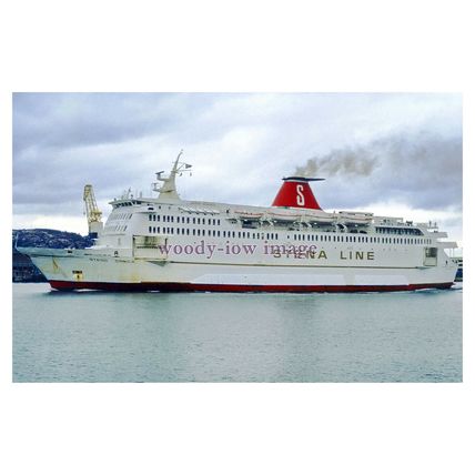 ap0367 - Stena Line Ferry - Stena Danica , built 1974 - photograph 6x4