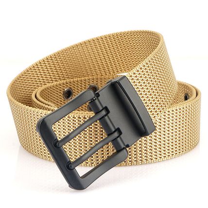Durable sturdy men's nylon belt Fashionable youth casual quick-dry belt