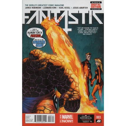 FANTASTIC FOUR #003 - MARVEL COMICS (2014)