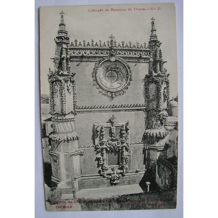vintage postcard Thomar, Portugal
