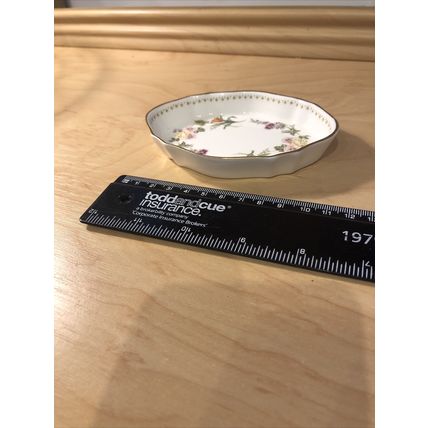 Wedgwood Bone China 'Mirabelle' Small Oval Trinket Dish