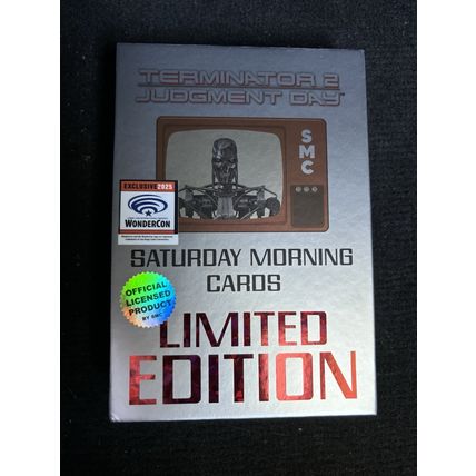 NEW 2025 Wondercon Exclusive Terminator Saturday Morning Cards