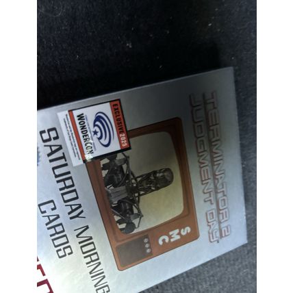 NEW 2025 Wondercon Exclusive Terminator Saturday Morning Cards