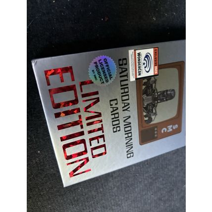 NEW 2025 Wondercon Exclusive Terminator Saturday Morning Cards