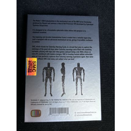 NEW 2025 Wondercon Exclusive Terminator Saturday Morning Cards