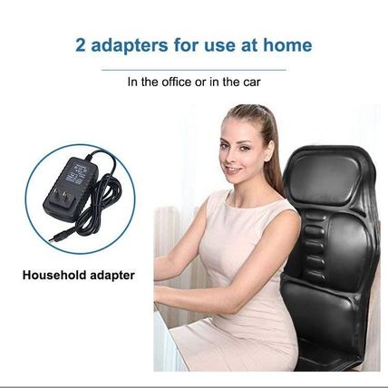 Multi-Function Thermal Massage Cushion for Home, Car, and Office – Electric Heat