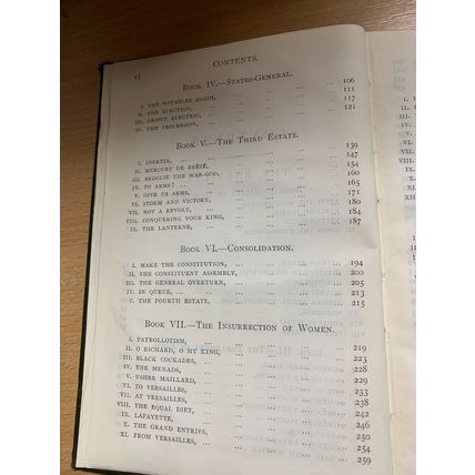 1902 "THE FRENCH REVOLUTION A HISTORY" THOMAS CARLYLE ANTIQUE LEATHER BOOK (P3)