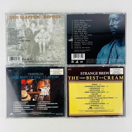 Eric Clapton & Cream 4x CD Lot #7
