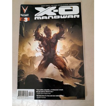 X-O Manowar #3 : Valiant Comics : 2012 : vf