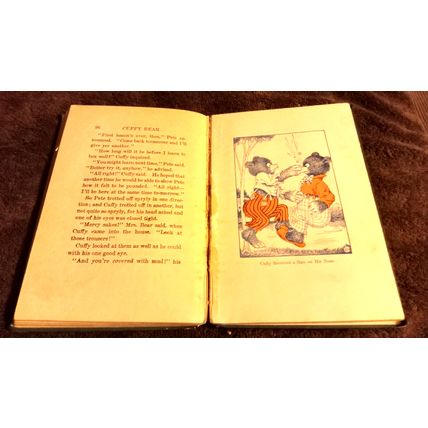 Sleepy Time Tales Series The Tale Of Cuffy Bear By Arthur Baily 1915 Great Shape