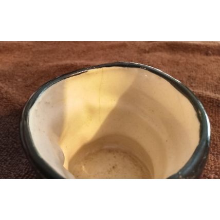 Miniture Old Man Mug 2 5/8" Tall By 3" Wide Made In Occupied Japan