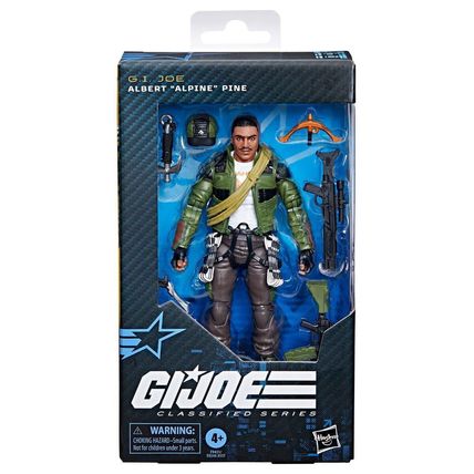 G.I. Joe Classified Series #133, ALBERT "ALPINE" PINE NEW IN STOCK MINT