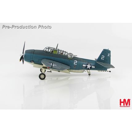 TBM-1C AVENGER BARBARA III WHITE 2 GEORGE BUSH 1944 - HOBBY MASTER HA1221 1/72