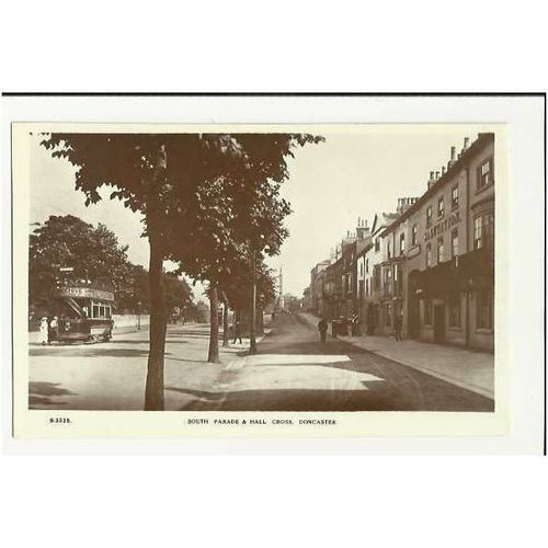Yorkshire DONCASTER South Parade Postcard by Kingsway (S.3528)