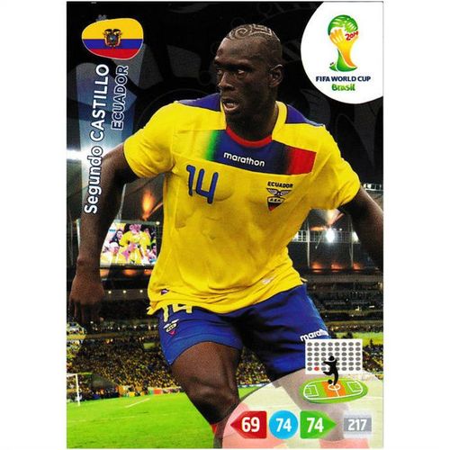 2014 Adrenalyn XL FIFA World Cup Brazil - #124 - Segundo Castillo