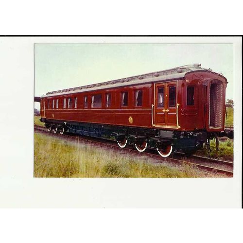 Railway LONDON & NORTH WESTERN Royal Saloon Postcard by Dixon (T 2900)