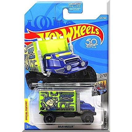 Hot Wheels - Baja Hauler: HW Metro #2/10 - #225/365 (2018) *Blue Edition*