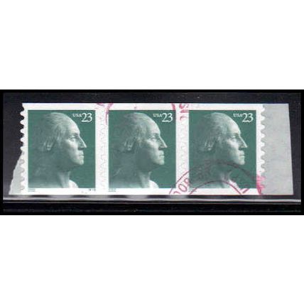 Used 3617v 23c George Washington Fine CNP+1 Left V13 V/UL PA3827
