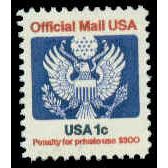 O127 1c Eagle Very Fine MNH G0511