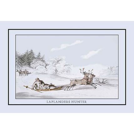 Laplanders Hunter 12 x 18 Poster