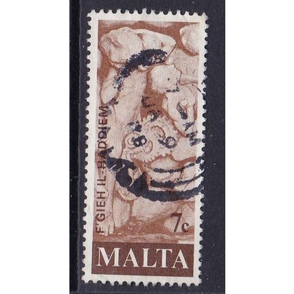 MALTA 1977 MALTESE WORKERS 7c USED SG587