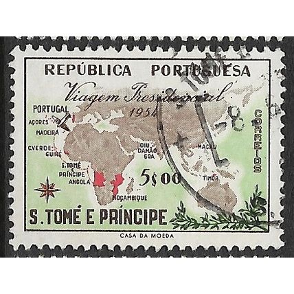1954 SG 428 - fine used (o)