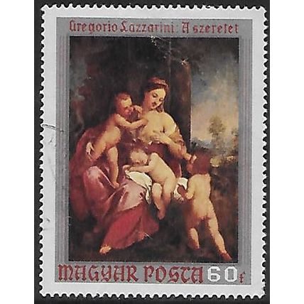 Hungary Mi 2634 A: 60 f. multicoloured Love, comb perf. 12½