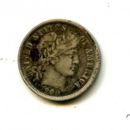 1900o Barber Dime Key
