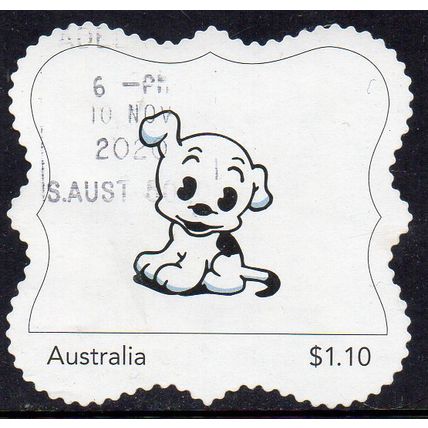 Australia 2020 MyStamps - Betty Boop, 90 Years - Pudgy $1.10 Used