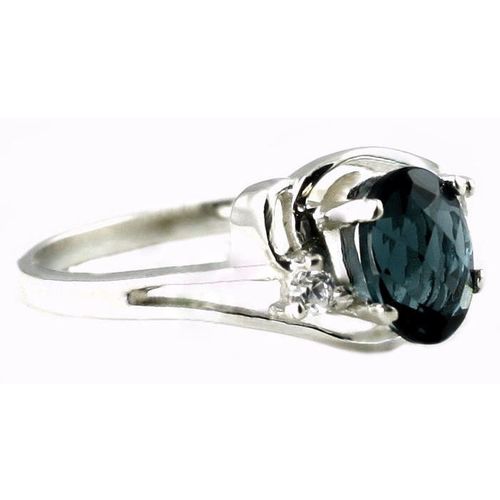 London Blue Topaz, 925 Sterling Silver Ring, SR176