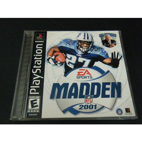 Madden NFL 2001 (Sony PlayStation 1, 2000) - Complete!!!!