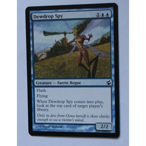 Magic the Gathering MTG CCG: Morningtide # 30 Dewdrop Spy (A) 2008 WotC