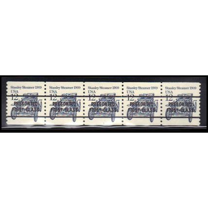 2132b 12c Stanley Steamer Very Fine MNH Dry Gum PNC 1/5 X2056