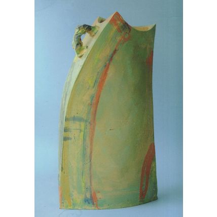 Dutch Steengoed Pottery Bizarre Jug Amsterdam Postcard