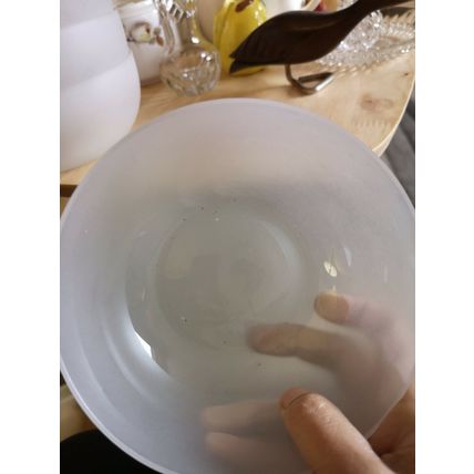 4 Frosted Glass Bowls