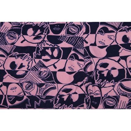 Womens Pink Tween Leggings One Size 0-12 OS LulaRoe Disney Villains Snow White