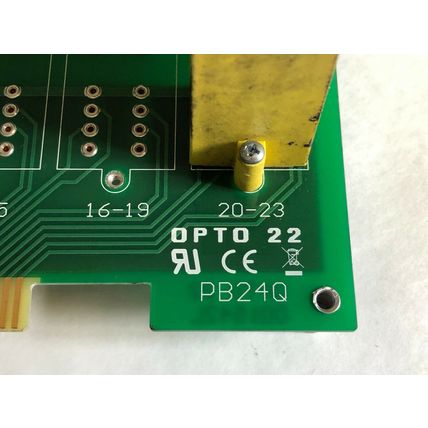 LOT 4 OPTO 22 PB24Q CIRCUIT BOARD PB24Q & RELAYS ODC52,OPTO 22 001542L,DC