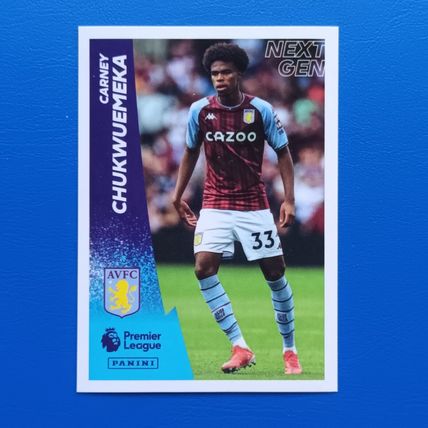 Panini Premier League 2022 (2021/22) #340 Carney Chukwuemeka (Aston Villa)