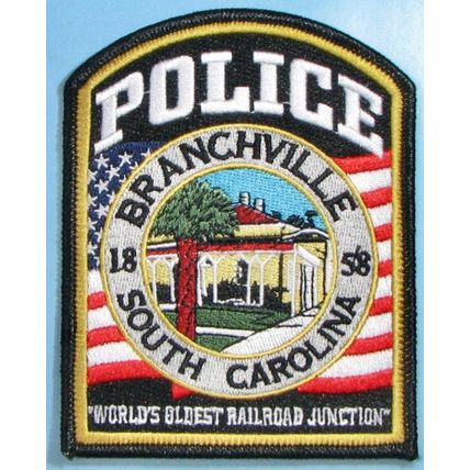 Branchville, SC Police Dept. PP28.