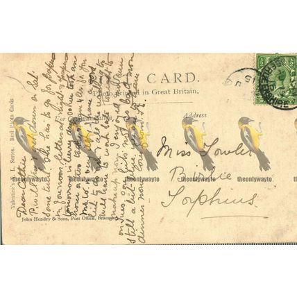 Balmoral Castle, Aberdeenshire, Scotland, Rare Valentines XL, RP Postcard, 1915