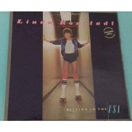 Linda Rondstadt - Living in the USA Ltd Edition RED vinyl LP record K53085