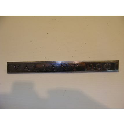 1965 PLYMOUTH VALIANT 100 EMBLEM OEM #2449708