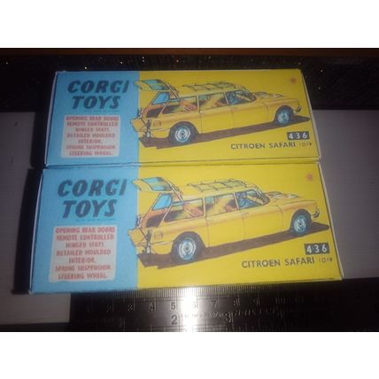 Corgi 436 Citroen Safari Reproduction /Replica Box