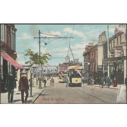 New Brighton, Cheshire, 1910 - Shurey's Postcard
